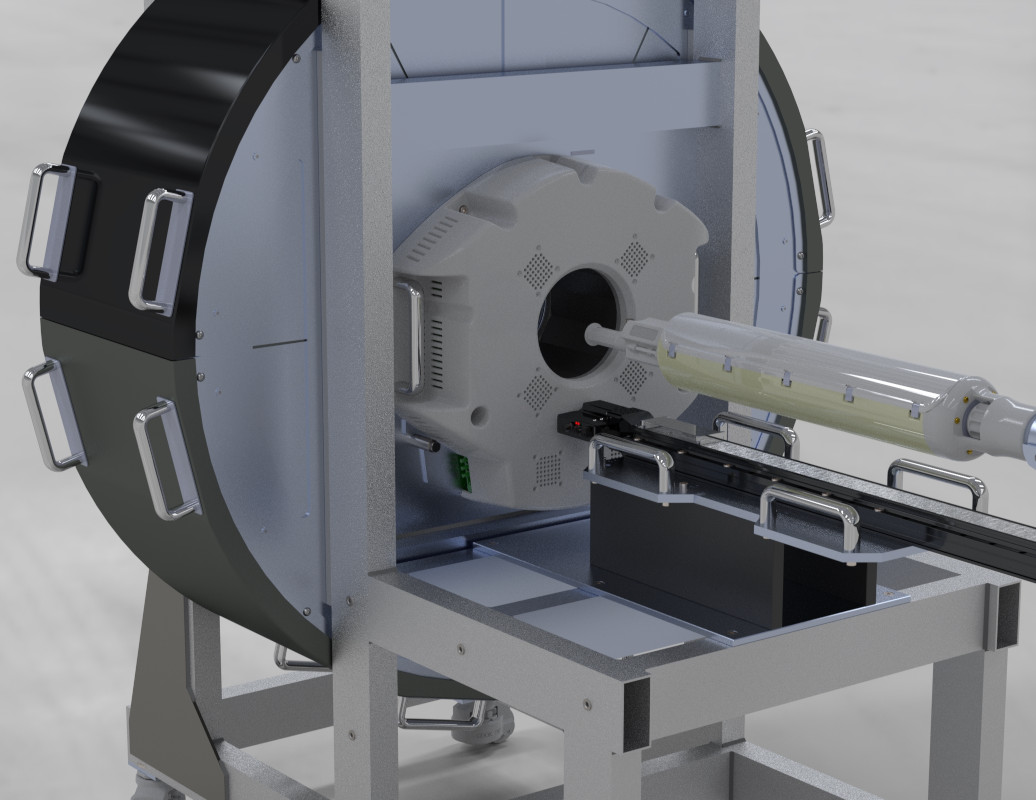 CT system and mechanical assembly designed and engineered for manufacture by Andrew Simeou