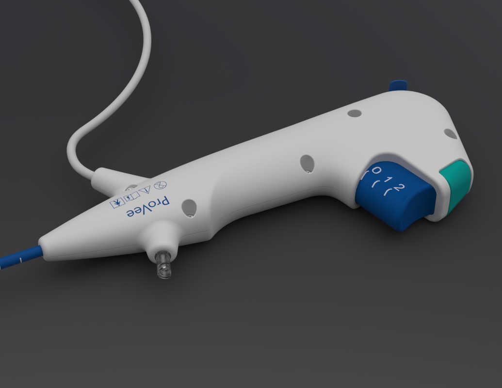 BPH treatment device designed for manufacture by Andrew Simeou