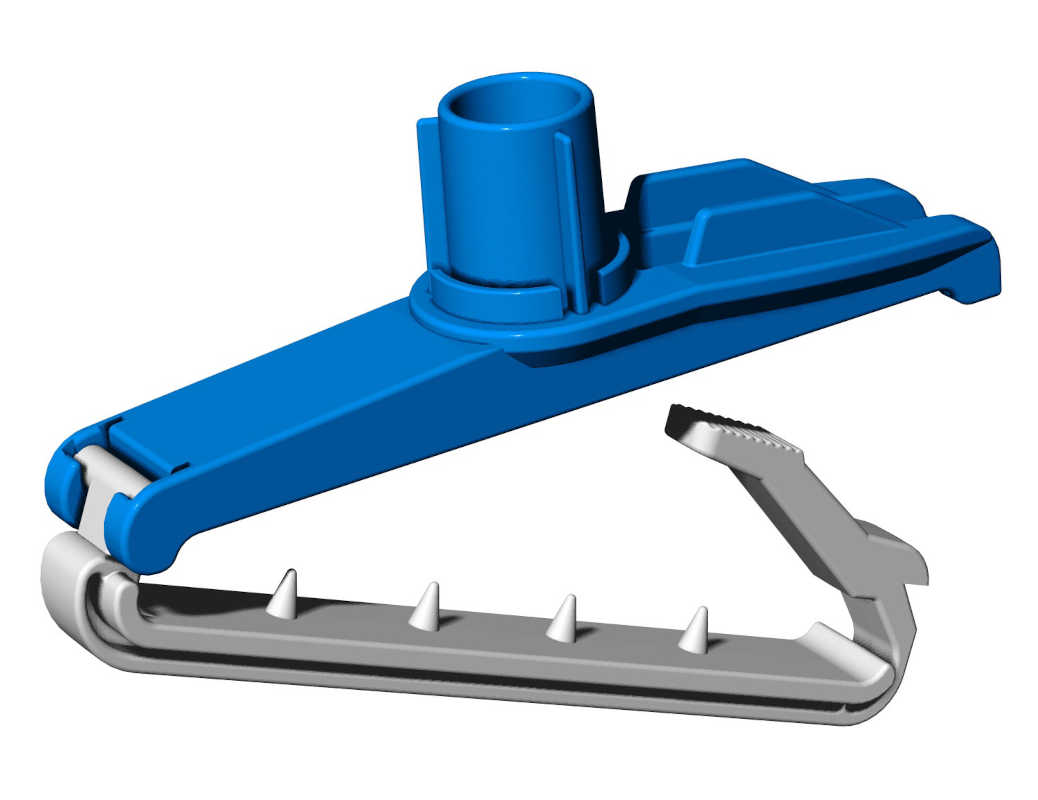 Industrial mop attachment designed for manufacture by Andrew Simeou